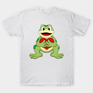 Frog with Heart T-Shirt